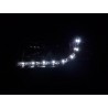 Daylight headlight LED DRL look VW Bus type T4 96 03 black