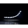 Daylight headlight LED DRL look VW bus type T5 03 09 black