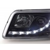 Daylight headlight LED DRL look VW bus type T5 03 09 black