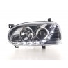 Daylight headlight LED DRL look VW Golf 3 type 1HXO 1EXO 91 97 chrome