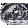 Daylight headlight LED DRL look VW Golf 3 type 1HXO 1EXO 91 97 chrome