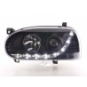 Daylight headlight LED DRL look VW Golf 3 type 1HXO 1EXO 91 97 black