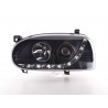 Daylight headlight LED DRL look VW Golf 3 type 1HXO 1EXO 91 97 black