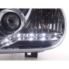 Daylight headlight LED DRL look VW Golf 4 type 1J 98 03 chrome