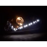 Daylight headlight LED DRL look VW Golf 5 type 1K 03 08 black