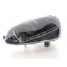 Daylight headlight LED DRL look VW Golf 5 type 1K 03 08 black