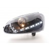 Headlights Daylight LED daytime running lights VW Golf 5 type 1K 03 08 black
