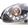 Daylight headlight LED daytime running lights VW Golf 5 type 1K 03 08 chrome