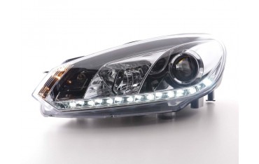 Daylight headlight LED daytime running lights VW Golf 6 type 1K 08 chrome