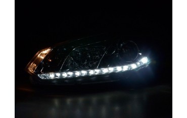 Daylight headlight LED daytime running lights VW Golf 6 type 1K 08 chrome