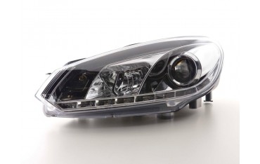 Daylight headlight LED daytime running lights VW Golf 6 type 1K 08 chrome