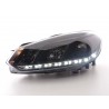 Daylight headlight LED daytime running lights VW Golf 6 type 1K 08 black