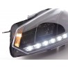 Daylight headlight LED daytime running lights VW Golf 6 type 1K 08 black