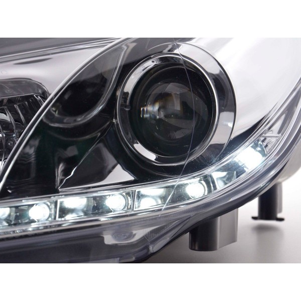 Daylight headlight LED daytime running lights VW Golf 6 type 1K 08 chrome