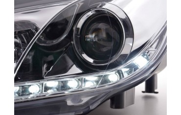 Daylight headlight LED daytime running lights VW Golf 6 type 1K 08 chrome