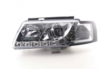 Daylight headlight LED daytime running lights VW Passat type 3B 97 00 chrome