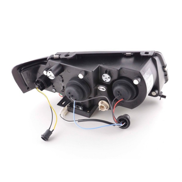 Headlight set Daylight LED daytime running lights VW Passat type 3B 97 00 black