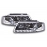 Daylight headlight LED DRL look VW Passat type 3B 97 00 chrome