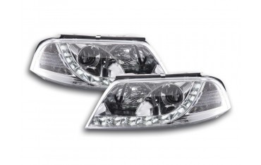 Daylight headlights LED daytime running lights VW Passat type 3BG 00 05 chrome