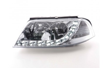 Daylight headlights LED daytime running lights VW Passat type 3BG 00 05 chrome