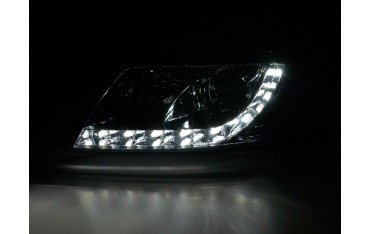 Daylight headlights LED daytime running lights VW Passat type 3BG 00 05 chrome