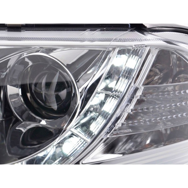 Daylight headlights LED daytime running lights VW Passat type 3BG 00 05 chrome