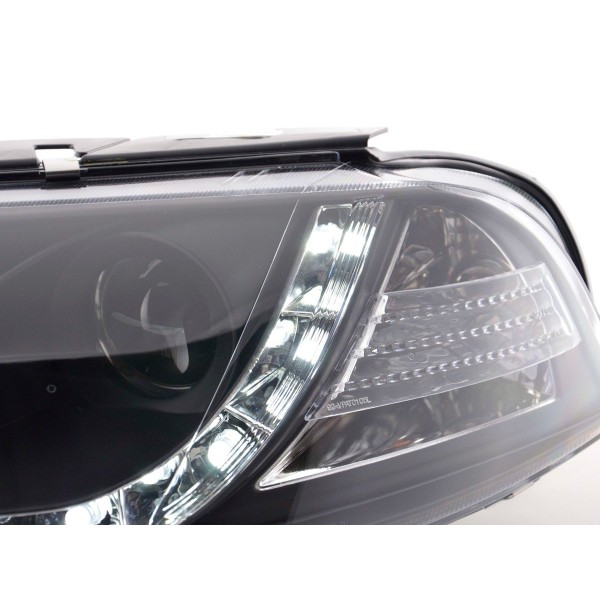 Daylight headlight LED daytime running light VW Passat type 3BG 00 05 black