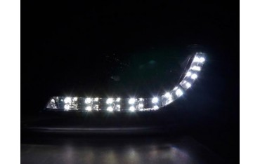 Daylight headlight LED DRL look VW Passat type 3BG 00 05 black