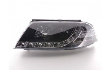 Daylight headlight LED DRL look VW Passat type 3BG 00 05 black