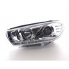 Daylight headlight LED DRL look VW Scirocco 3 Type 13 08 chrome