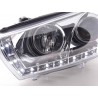 Daylight headlight LED DRL look VW Scirocco 3 Type 13 08 chrome