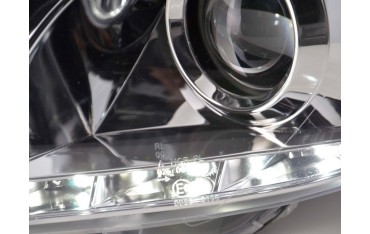 Daylight headlight LED daytime running lights VW Scirocco 3 type 13 chrome