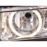 Xenon headlight set angel eyes optics BMW 3er Coupe type E36 year 92 98 chrome