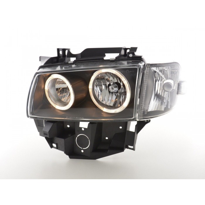 Angel eye headlight VW bus type T4 97 02 black