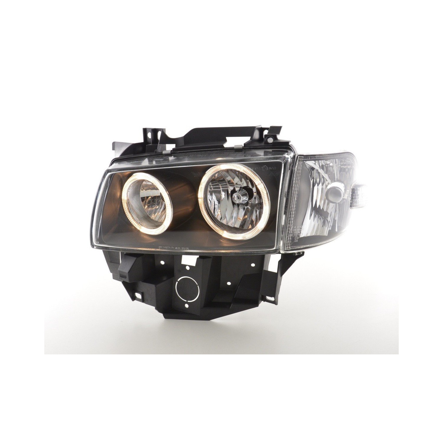 Angel eye headlight VW bus type T4 97 02 black