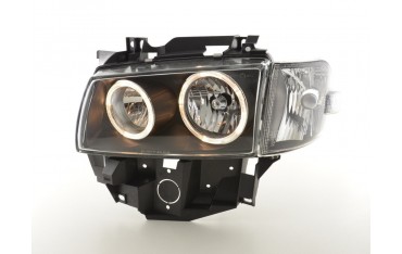 Angel eye headlight VW bus type T4 97 02 black