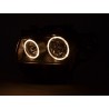 Angel eye headlight VW bus type T4 97 02 black