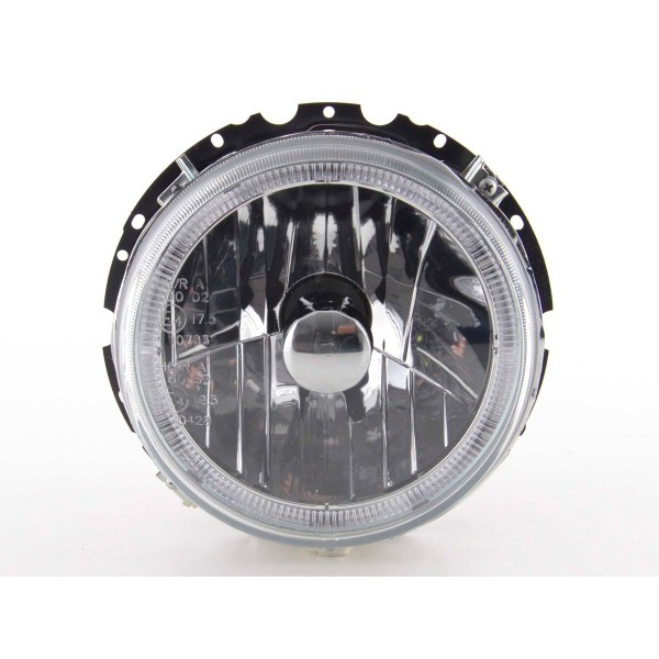 Angel eye headlight VW Golf 1 type 17 74 83 chrome