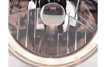 Angel eye headlight VW Golf 1 type 17 74 83 chrome