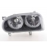 Angel eye headlight VW Golf 3 type 1HXO 1 EXO 91 97 black