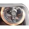 Angel eye headlight VW Golf 3 type 1HXO 1 EXO 91 97 black