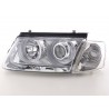Angel eye headlight VW Passat type 3B 97 00 chrome