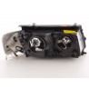 Angel eye headlight VW Passat type 3B 97 00 chrome
