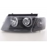 Angel eye headlight VW Passat type 3B 97 00 black