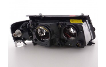 Angel eye headlight VW Passat type 3B 97 00 black