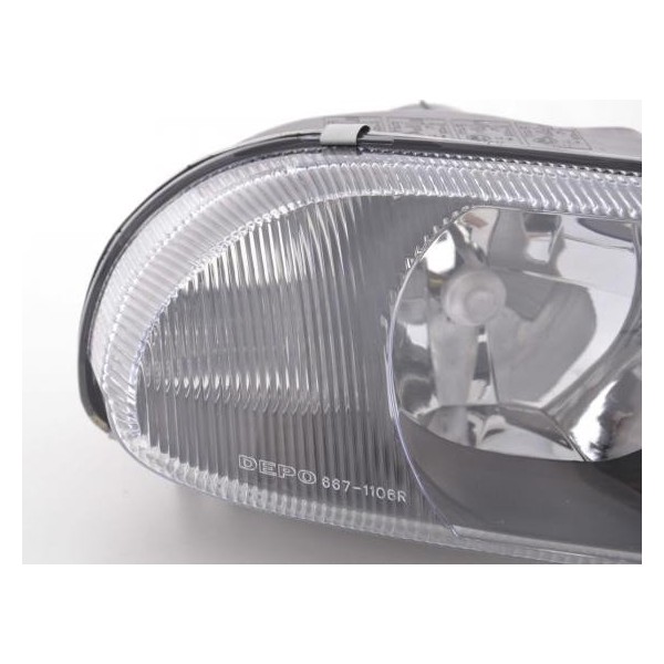 Spare parts headlight right Alfa Romeo 156 type 932 97 03 black