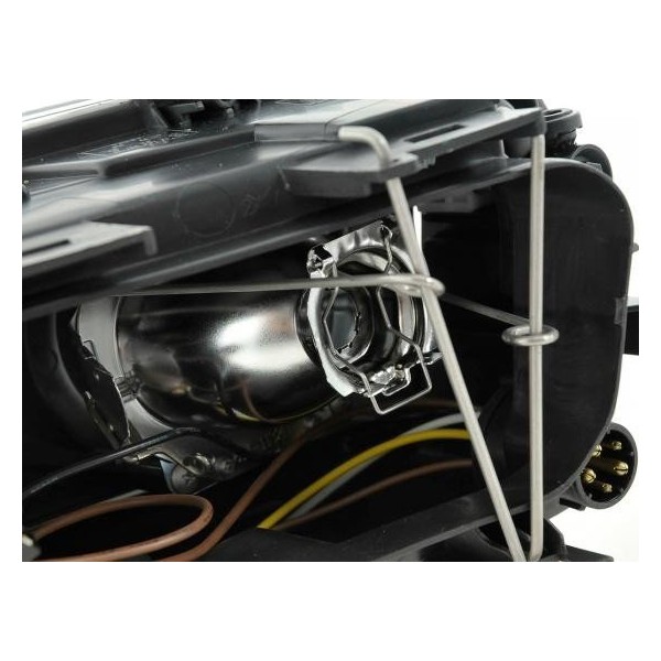 Headlights Audi A4 type B5 95 99 black