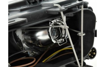 Headlights Audi A4 type B5 95 99 black