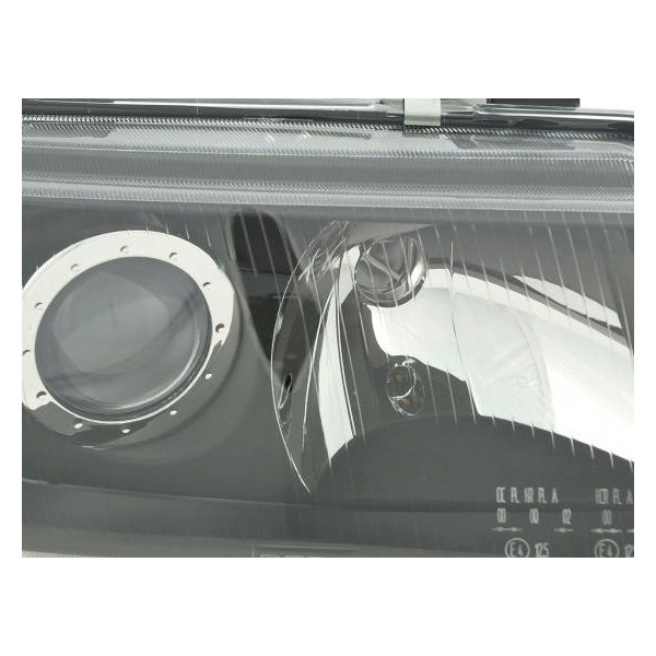 Headlights Audi A4 type B5 95 99 black