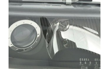 Headlights Audi A4 type B5 95 99 black